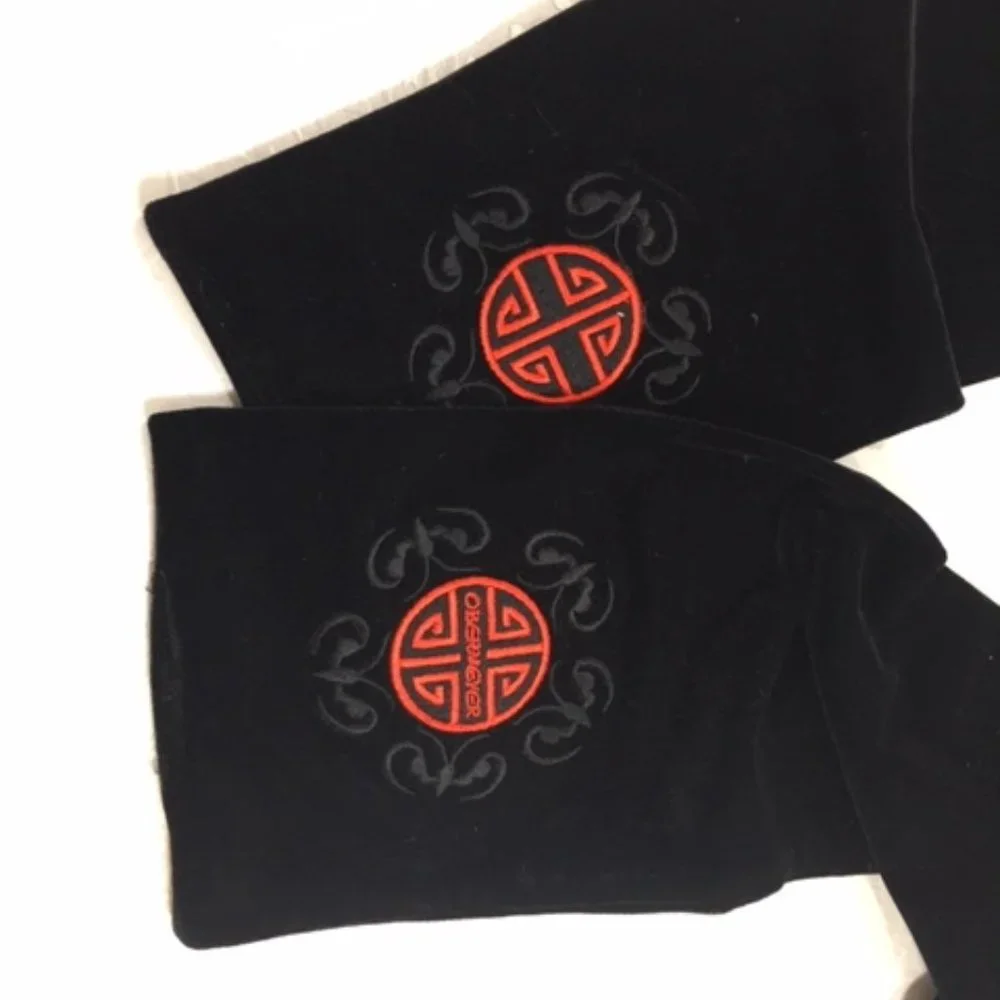Oberemeyer Black Velvet Scarf